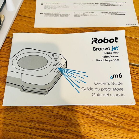 iRobot Braava M6 Wi-Fi Connected Robot Mop m6110 Smart Mapping (611020) Works - Picture 8 of 16